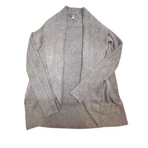 Barefoot Dreams CozyChic Lite Circle Cardi Cardigan Sweater Gray Green Size XS/S